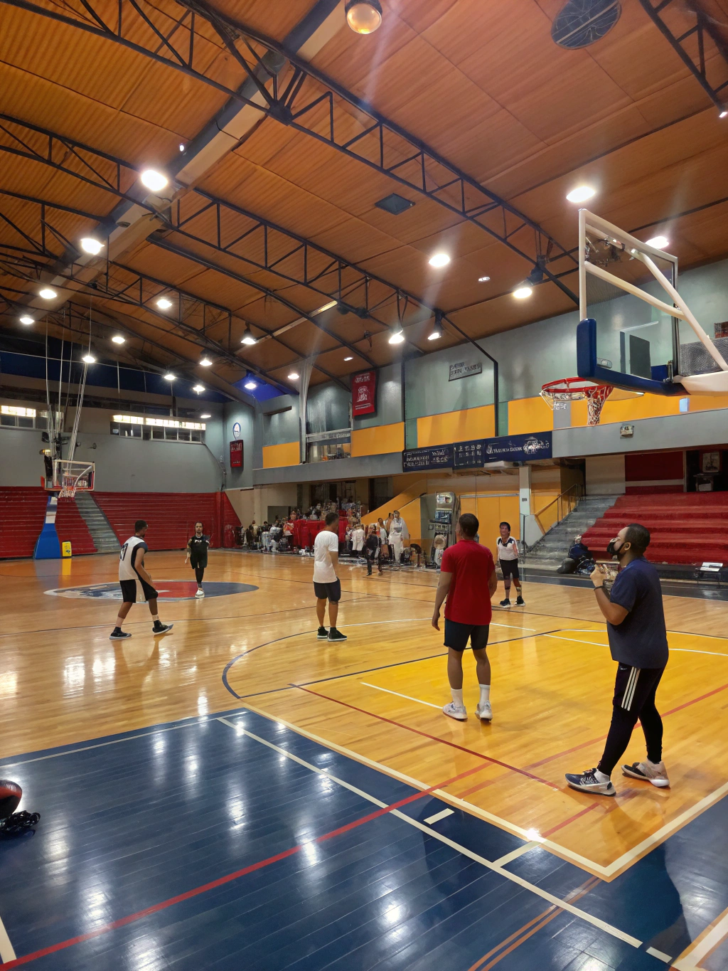 Youth training session